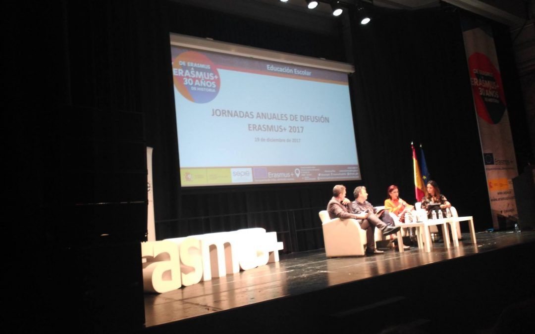 EL IES Aguas Vivas en las Jornadas anuales de difusión Erasmus+