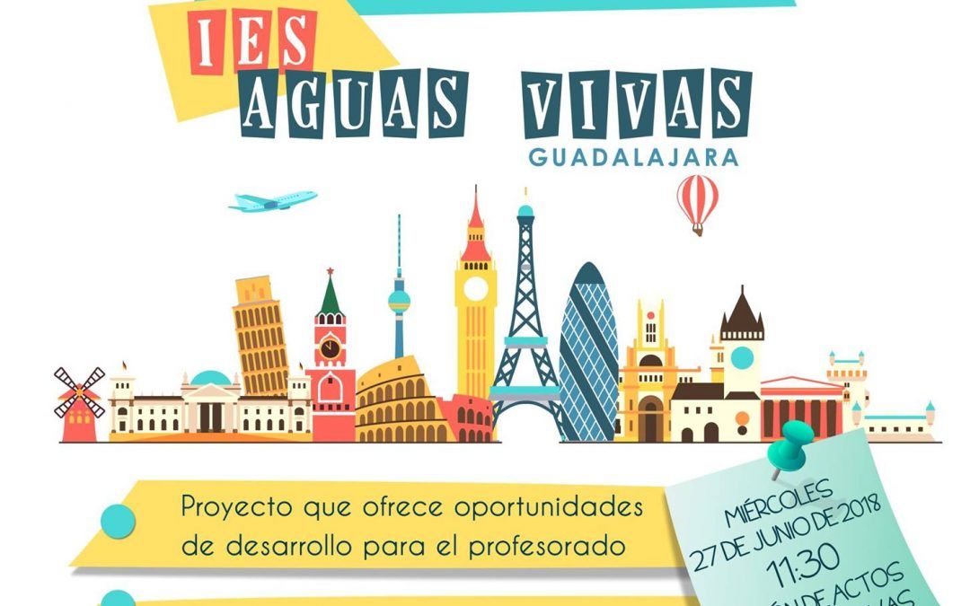 1ª Jornada de difusión Erasmus+ Escolar KA10 IES AGUAS VIVAS