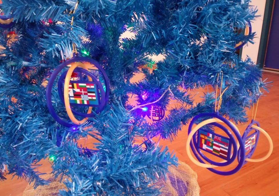 El árbol navideño más Europeo