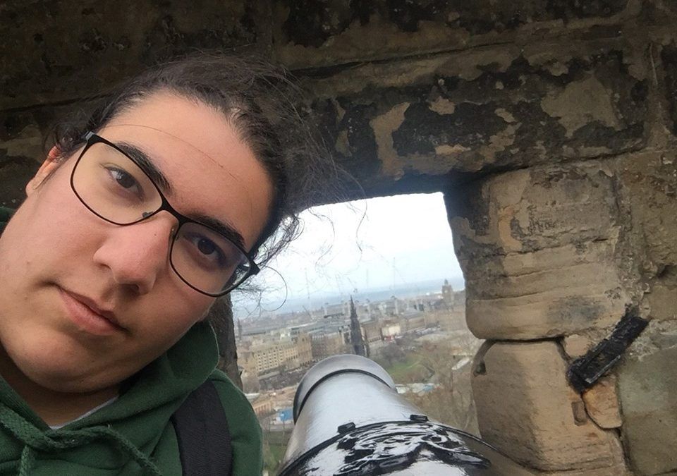 Marta Merino alumna de ECA en sus FCTs en Escocia: «solo estar aquí para mí ya es un reto cumplido, así que estoy muy orgullosa de mí misma»