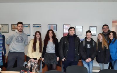 penúltima reunión de seguimiento del alumnado de CFGS del proyecto Erasmus KA103 