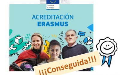 Conseguida la acreditación Erasmus+ 2021-27