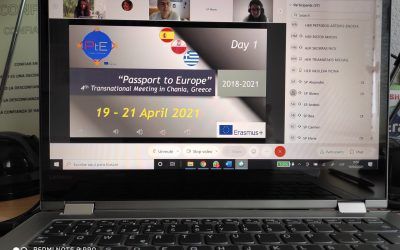 Día 1 de la Movilidad Virtual del KA229 PASSPORT TO EUROPE