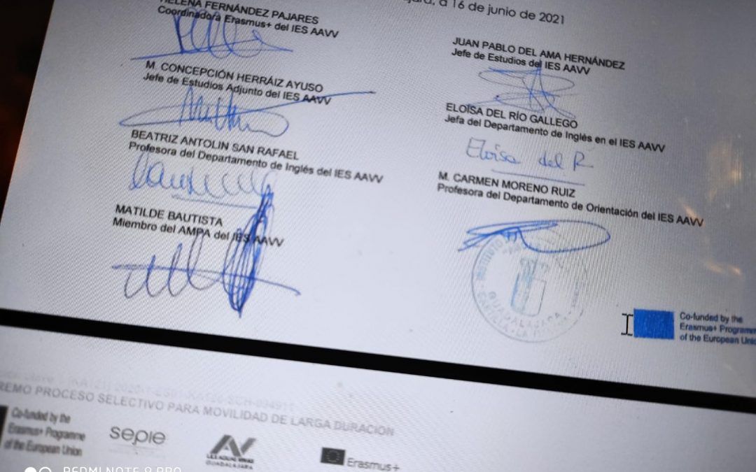 Publicado el resultado del proceso selectivo de nuestras primeras Movilidades de Larga Duración