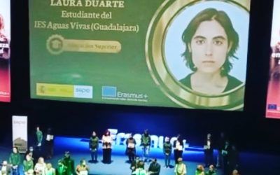 Nuestra alumna Laura Duarte recibe el galardón de Estudiante Erasmus 2021