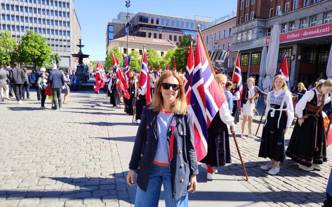 Nuestra compañera Bea en su jobshadow en Noruega