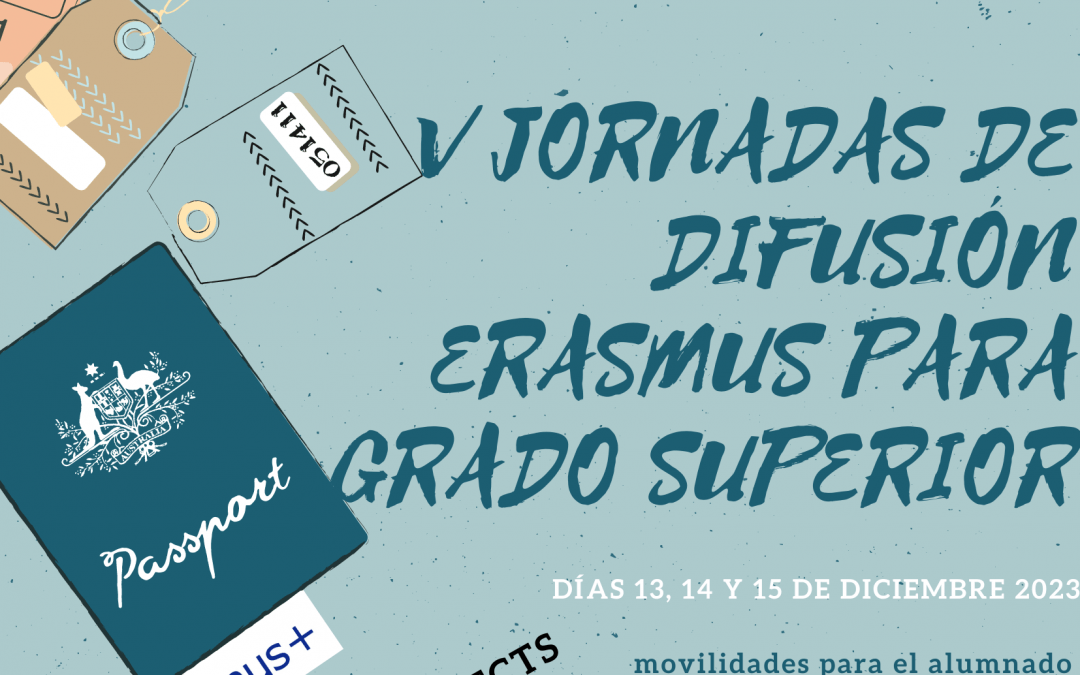 V Jornadas de Difusión Erasmus Grado Superior IES AGUAS VIVAS
