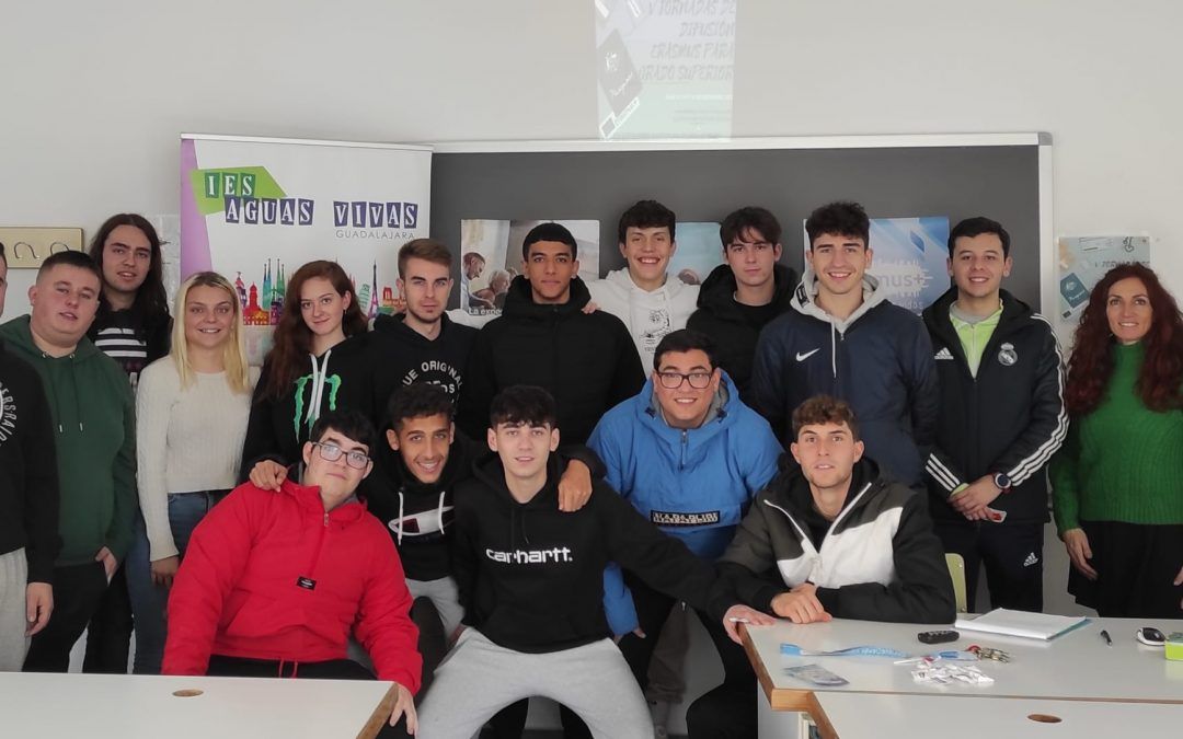“5ª JORNADA DE DIFUSIÓN ERASMUS+ KA 131 PARA ALUMNADO DE CFGS” –   CELEBRANDO ERASMUS+