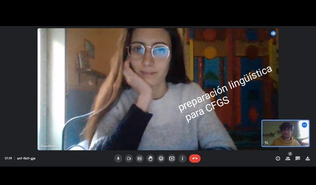 Preparación lingüística para Educación Superior y otras disposiciones prácticas
