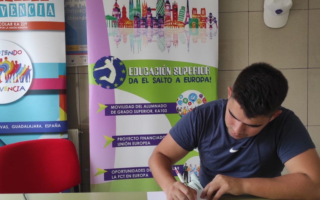Iván se marcha a Alemania a hacer sus FCTs