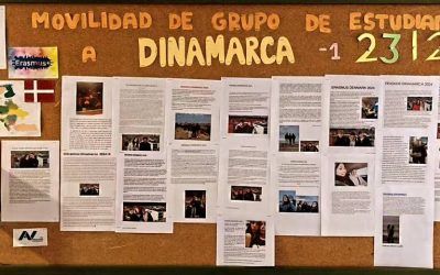 Visibilización de las movilidades en los tablones de anuncios del centro y trabajo por proyectos