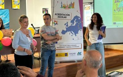 Recogemos los frutos del esfuerzo en la Jornada de Difusión Anual Erasmus+ del IES Aguas Vivas