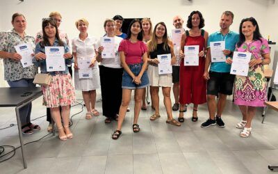 Movilidad docente en verano: curso estructurado realizado por Paula Macho