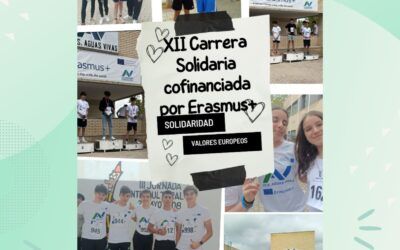 🎽🌍 Éxito rotundo en la XII Carrera Solidaria cofinanciada con fondos Erasmus del IES Aguas Vivas 🌍🎽