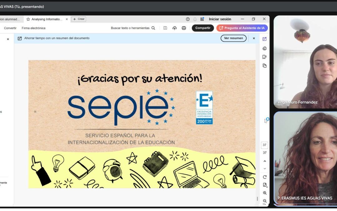 Formación de salida para la estudiante MLD con destino Dinamarca para 2025-26