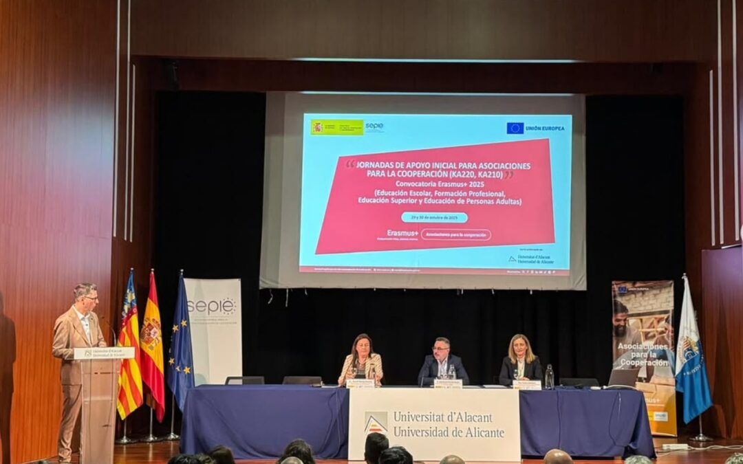 Asistimos con nuestro KA210 Sembrando el Cambio a las Jornadas de apoyo inicial para asociaciones KA220 y KA210 organizadas por el SEPIE