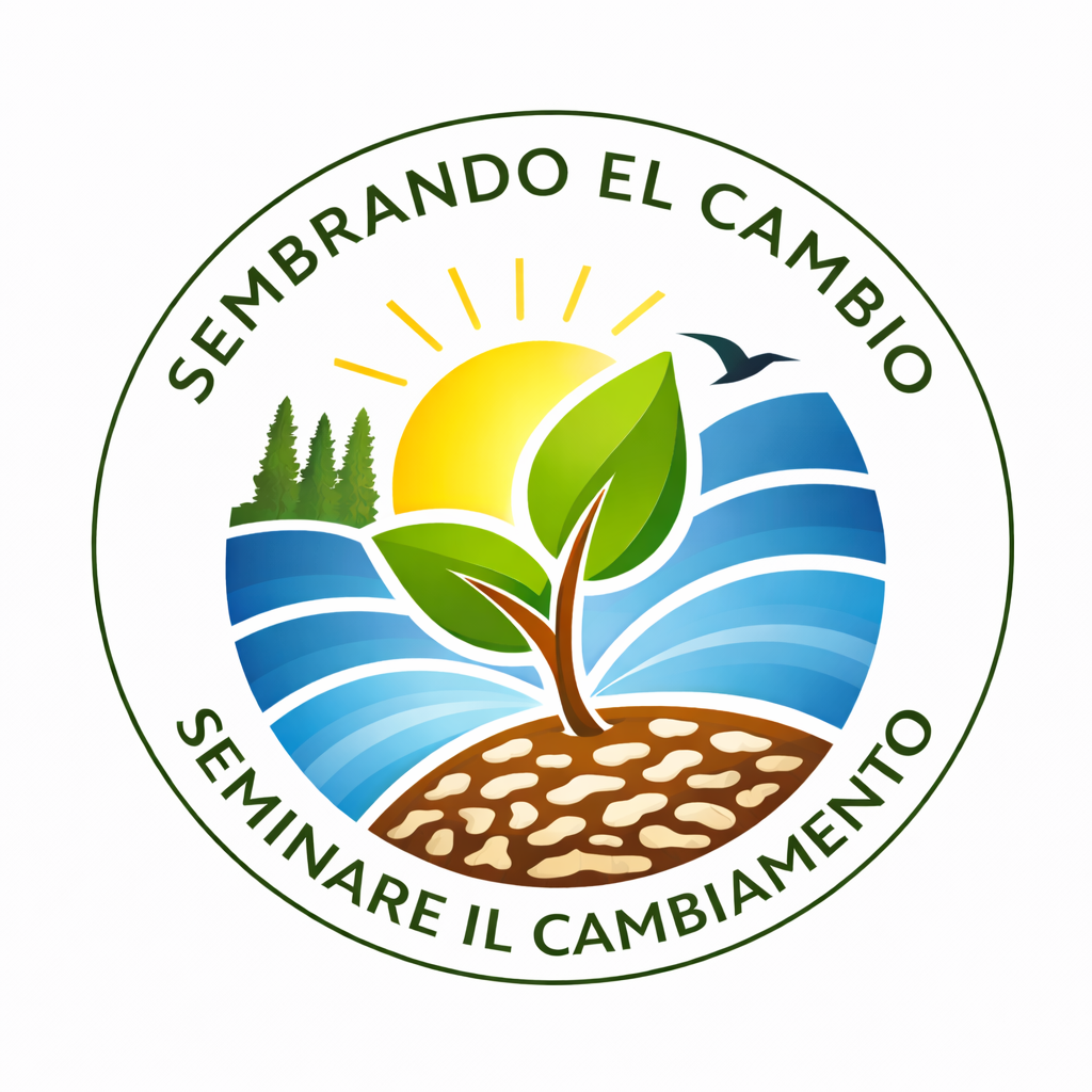 Logo ganador del concurso de logo del KA210 Sembrando el Cambio